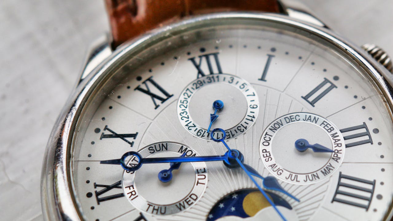 Close-up Photography of Wristwatch